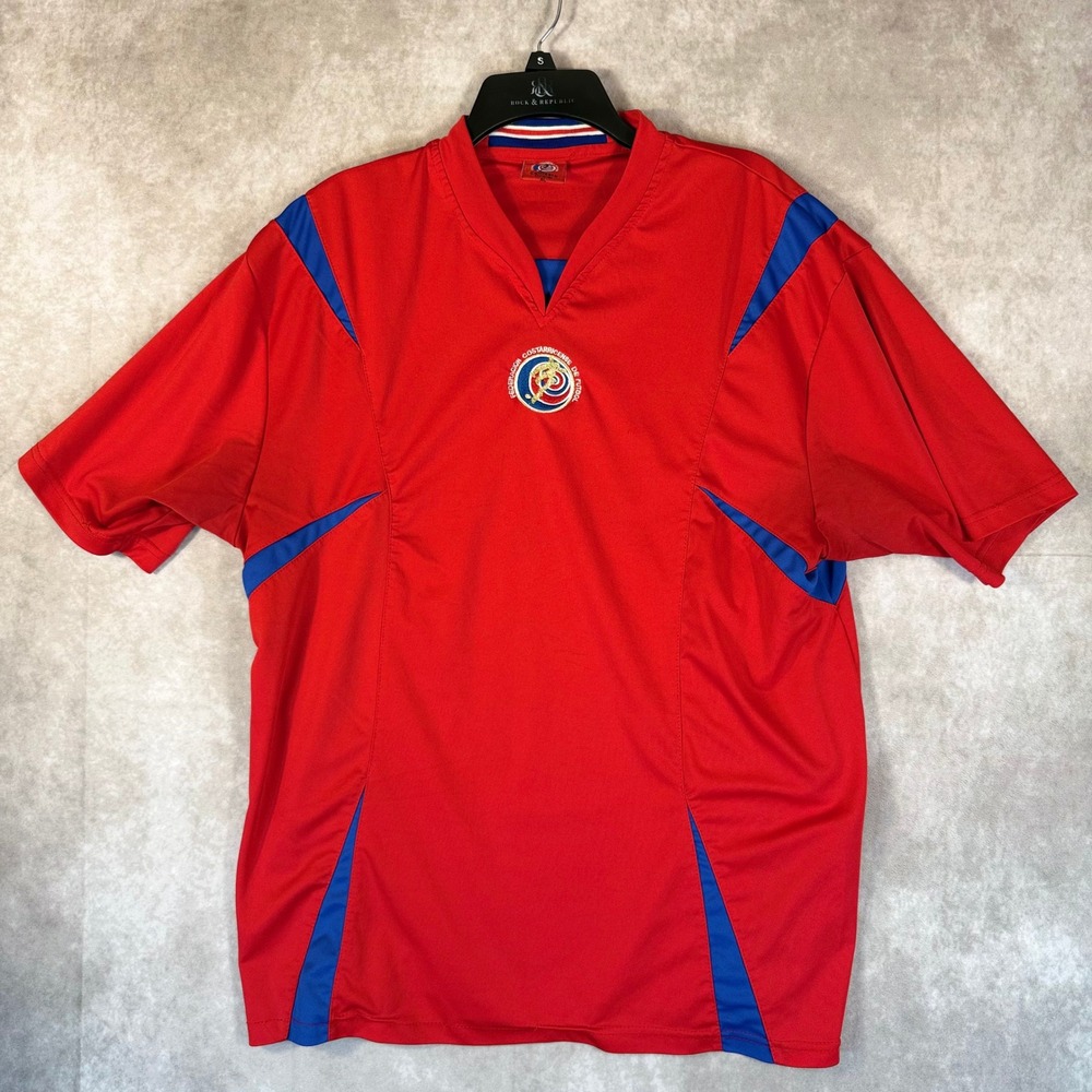 Camiseta Oficial Federacion Costarricense de Futbol Soccer Shirt XL Game Day Fan